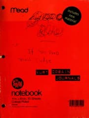 Kurt Cobain journals