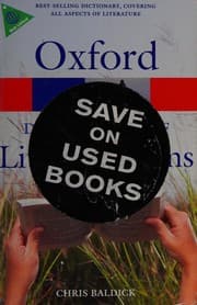 THE OXFORD DICTIONARY OF LITERARY TERMS