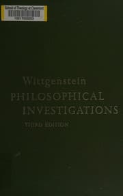 Philosophical investigations