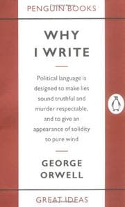 Why I Write