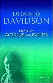 Essays on Actions and Events