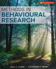 Methods in Behavioural Research