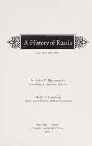 A history of Russia