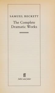 The Complete Dramatic Works