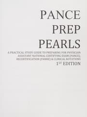PANCE prep pearls