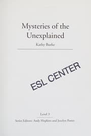 Mysteries of the Unexplained