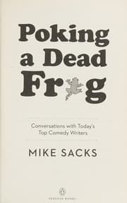 Poking a dead frog