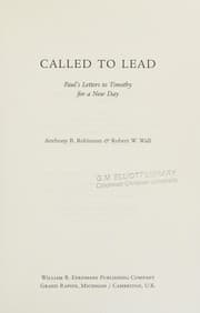 Called to lead