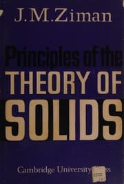 Principles of the Theory of Solids