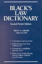 Law dictionary