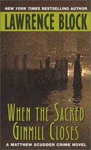 When the Sacred Ginmill Closes