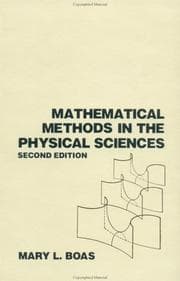 Mathematical Methods in the Physical Sciences