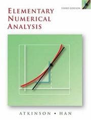 Elementary numerical analysis