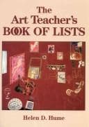 The Art Teacher's Book of Lists