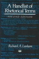 A handlist of rhetorical terms