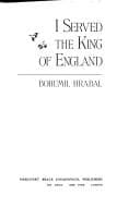 I Served The King Of England