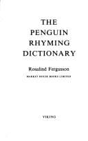 The Penguin rhyming dictionary