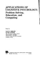 Applications of cognitive psychology