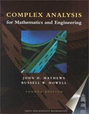 Complex analysis for mathematics and engineering