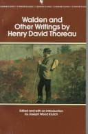 Walden and Other Writings