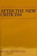 After the new criticism