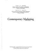 Contemporary marketing