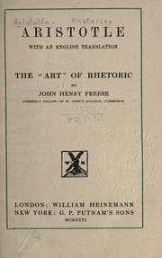The "Art" of Rhetoric
