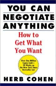 You Can Negotiate Anything