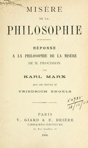 The Poverty of Philosophy