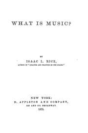 What is music?