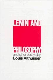 Lenin and philosophy, and other essays