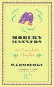 Modern manners