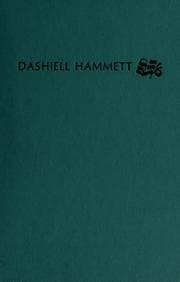 The novels of Dashiell Hammett
