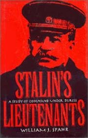 Stalin's lieutenants