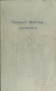 The Merriam-Webster Dictionary