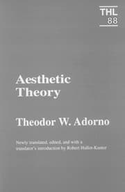Aesthetic Theory (International Library of Phenomenology and Moral Sciences)