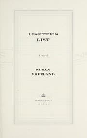 Lisette's list