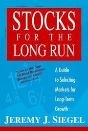 Stocks for the long run