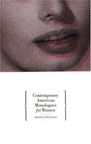 Contemporary American monologues for women
