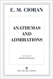 Anathemas and Admirations