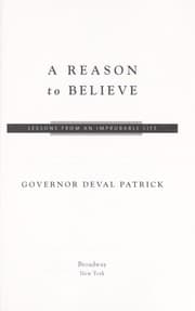 A reason to believe