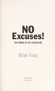 No excuses!