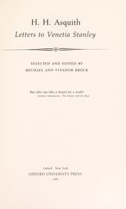 Letters to Venetia Stanley