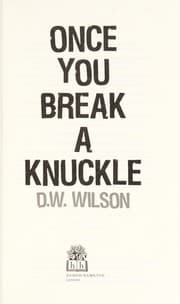 Once you break a knuckle