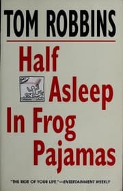 Half asleep in frog pajamas