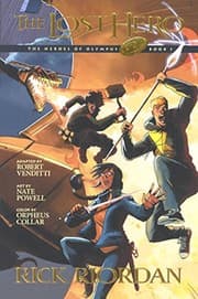 The Lost Hero: The Graphic Novel (Turtleback School & Library Binding Edition) (The Heroes of Olympus)