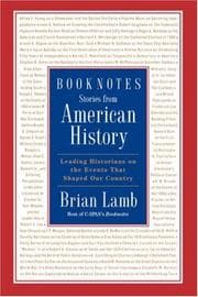 Booknotes: Stories from American History