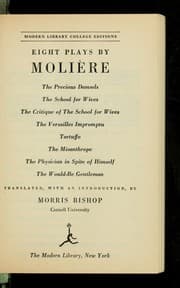 Eight plays by Molière