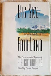 Big sky, fair land