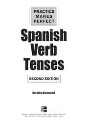 Spanish Verb Tenses